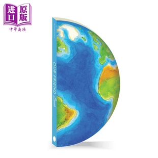 异形书 地球 Our Friend Earth 英文原版 圆形纸板书 认知识物图画书 亲子低幼童书 学龄前儿童绘本书 进口 0-3岁【中商原版?