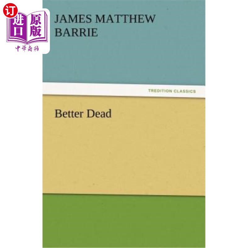 海外直订Better Dead 宁可死