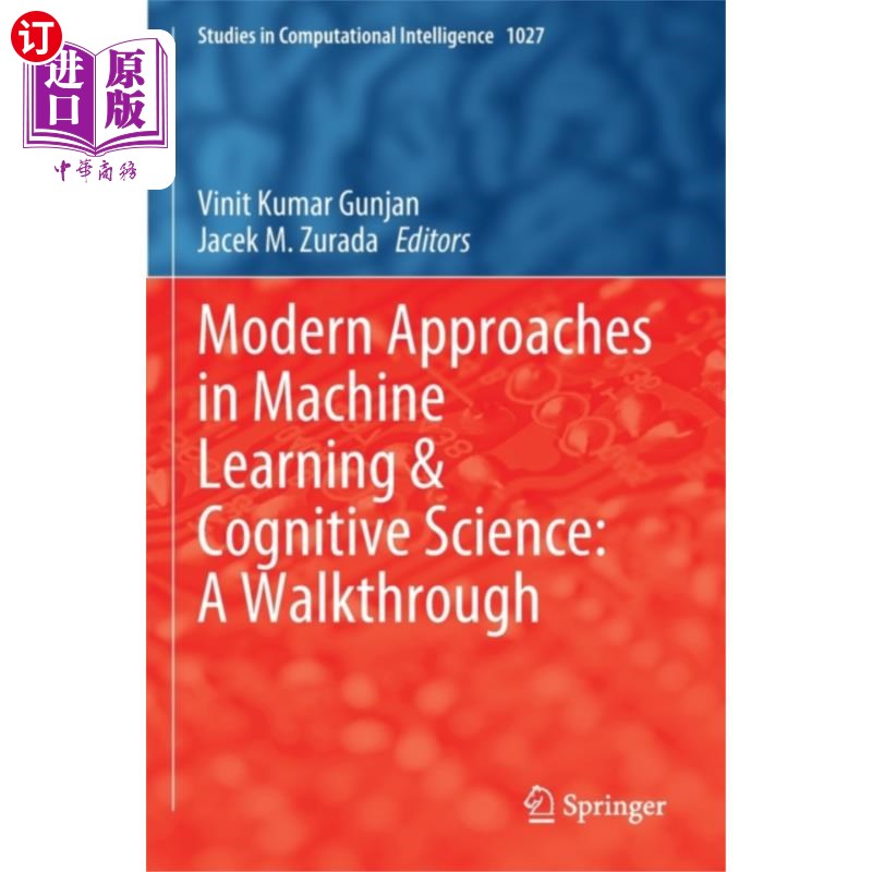 海外直订Modern Approaches in Machine Learning & Cognitiv... 机器学习和认知科学的现代方法:概览