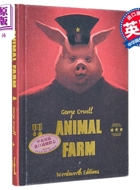 经典小说收藏版系列 动物农场 24年新出版 Wordsworth Collectors Animal Farm 英文原版 乔治 奥威尔 George Orwell【中商原