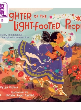 马拉松冠军的故事 Daughter Of The Light-Footed People 英文原版 儿童绘本 图画故事书 精装读物 进口童书【中商原版】