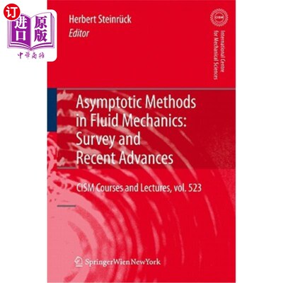 海外直订Asymptotic Methods in Fluid Mechanics: Survey and Recent Advances 流体力学中的渐近方法：综述与新近进展