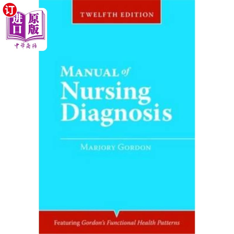 海外直订医药图书Manual of Nursing Diagnosis 护理诊断手册