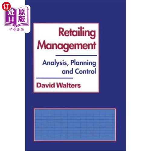 海外直订Retailing Management: Analysis, Planning and Control 零售管理：分析、规划和控制