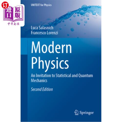 海外直订Modern Physics: An Invitation to Statistical and Quantum Mechanics 现代物理学：对统计和量子力学的邀请