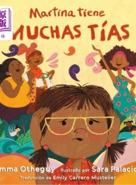 海外直订Martina Tiene Muchas Tías (Martina Has Too Many Tías) 玛蒂娜有很多阿姨(玛蒂娜有太多阿姨)