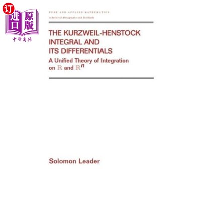 海外直订Kurzweil-Henstock Integral and Its Differential Kurzweil-Henstock积分及其微分