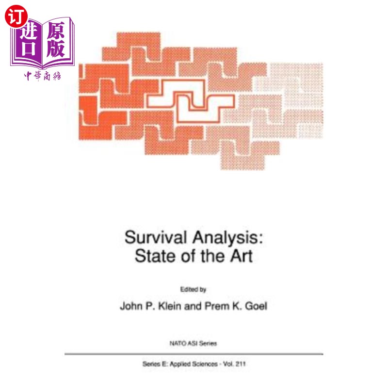 海外直订Survival Analysis: State of the Art 生存分析:先进的