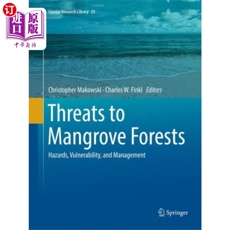 海外直订Threats to Mangrove Forests 对红树林的威胁