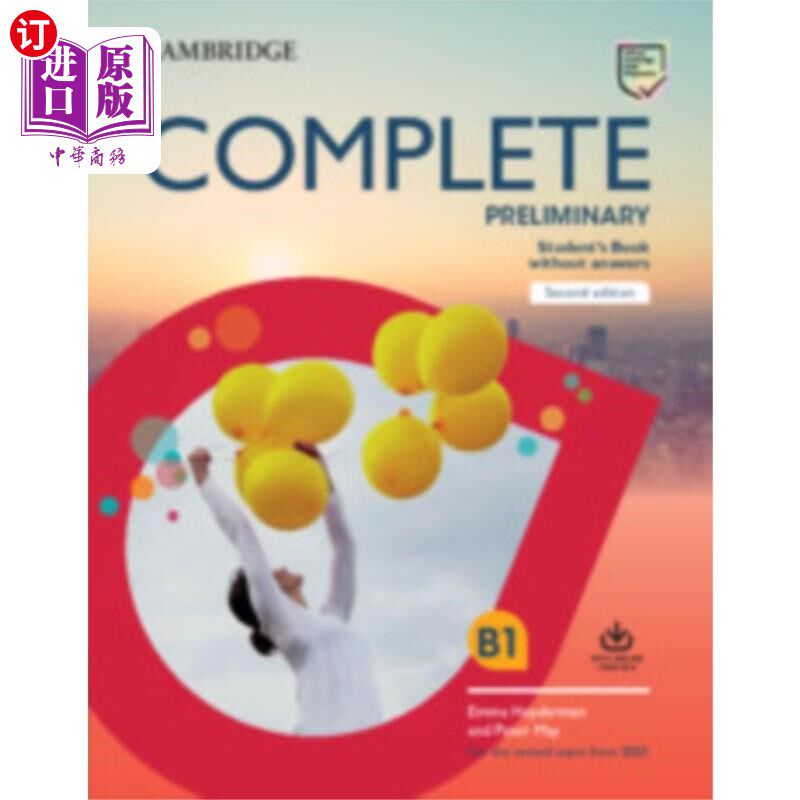 海外直订Complete Preliminary Student's Book without Answers with Online Practice 通过在线练习完成初级学生用书(无答案)