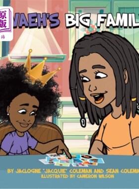 海外直订Nevaeh's Big Family 内瓦的大家庭