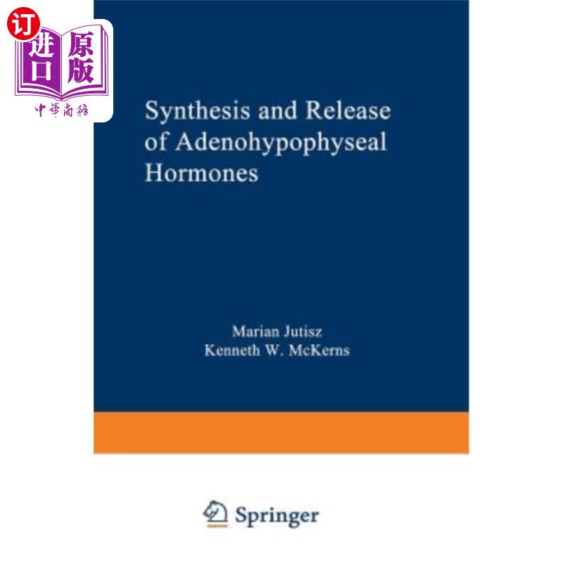 海外直订Synthesis and Release of Adenohypophyseal Hormones 腺垂体激素的合成与释放 - 实物图