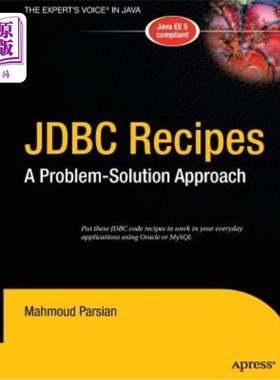 海外直订JDBC Recipes: A Problem-Solution Approach JDBC配方：一种问题解决方法