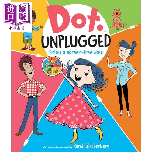 现货 Dot Unplugged 停电了 英文原版 进口原版 2岁到7岁 儿童图画书 日常生活 Randi Zuckerberg【中商原版】