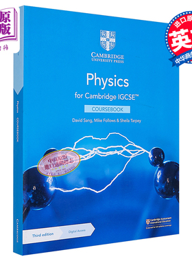 剑桥大学出版NEW Cambridge IGCSE Physics Coursebook with Digital Access (2 years)【中商原版】