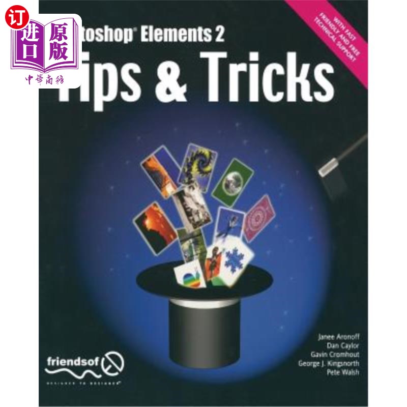 海外直订Photoshop Elements 2 Tips and Tricks ps图象处理软件元素2提示和技巧