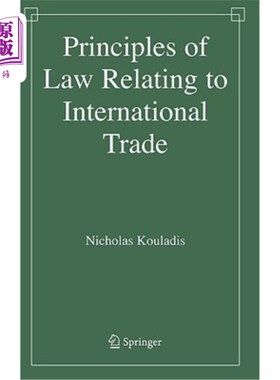 海外直订Principles of Law Relating to International Trade 《有关国际贸易的法律原则》