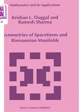 海外直订Symmetries of Spacetimes and Riemannian Manifolds 时空对称性与黎曼流形