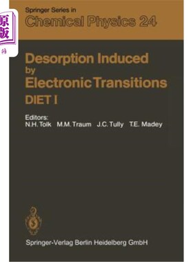 海外直订Desorption Induced by Electronic Transitions Diet I: Proceedings of the First In 电子过渡诱导的解吸饮食I:第