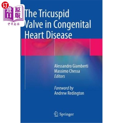 海外直订医药图书The Tricuspid Valve in Congenital Heart Disease 先天性心脏病中的三尖瓣