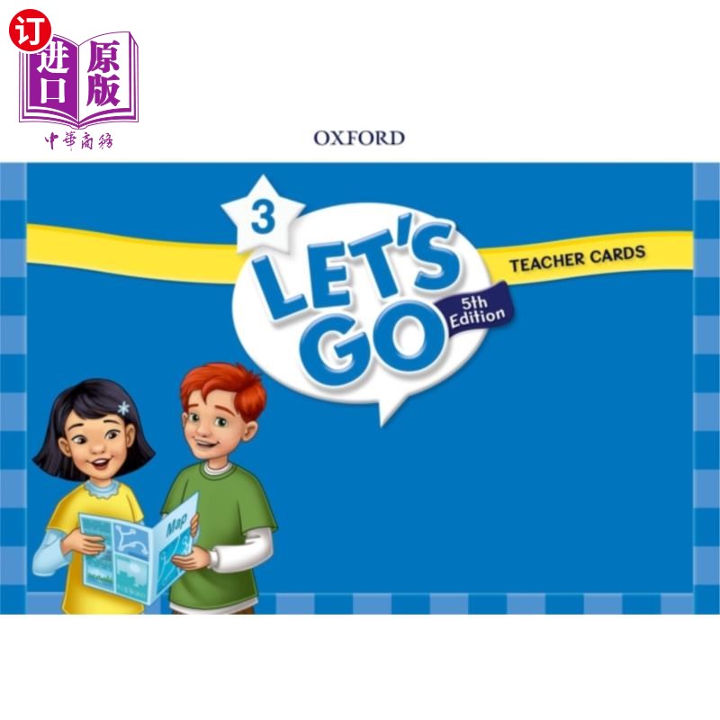 海外直订Let's Go: Level 3: Teacher Cards 我们走：三级：教师卡