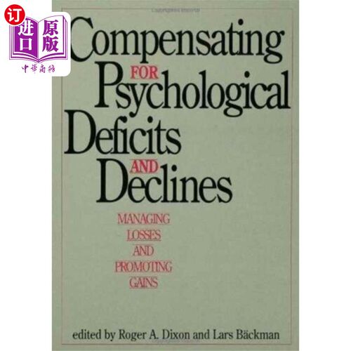 海外直订Compensating for Psychological Deficits and Decl... 补偿心理缺陷和衰退