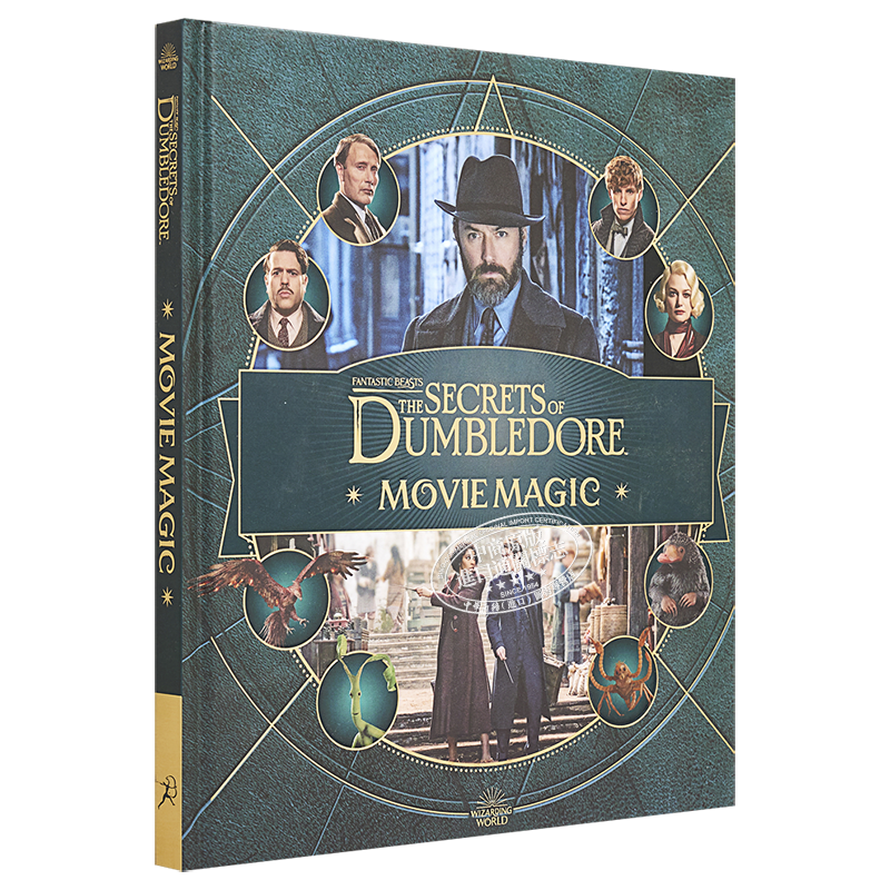 神奇动物在哪里3 电影设定集 精装 邓布利多之谜 英文原版 Fantastic Beasts 3 The Secrets of Dumbledore Movie Magic