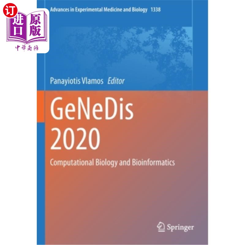 海外直订Genedis 2020: Computational Biology and Bioinformatics 基因2020:计算生物学和生物信息学