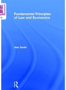 海外直订Fundamental Principles of Law and Economics 法律和经济学基本原理
