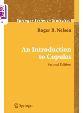 海外直订An Introduction to Copulas 联合函数概论