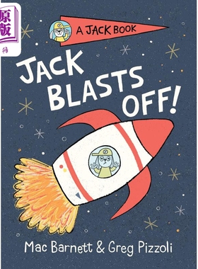 现货 Jack 02 Jack Blasts Off 杰克之书2 英文原版 儿童绘本 幽默笑话 Mac Barnett 7-12岁【中商原版】