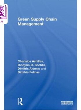 海外直订Green Supply Chain Management 绿色供应链管理