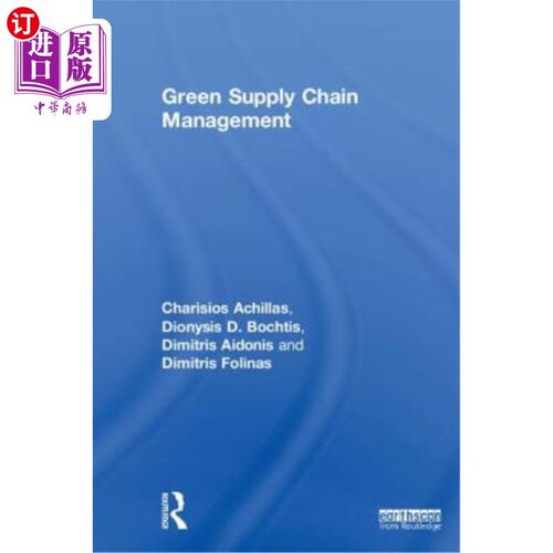 海外直订Green Supply Chain Management 绿色供应链管理