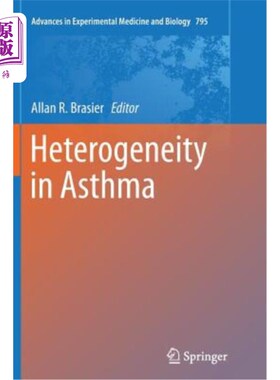 海外直订医药图书Heterogeneity in Asthma 哮喘的异质性