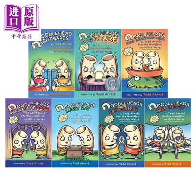傻瓜面条头兄弟搞笑全彩漫画7册