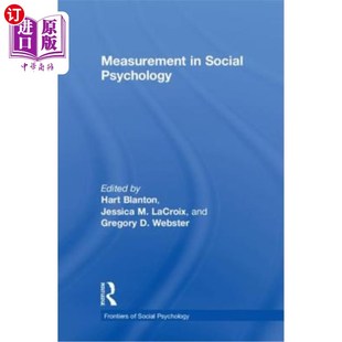 海外直订Measurement in Social Psychology 社会心理学测量