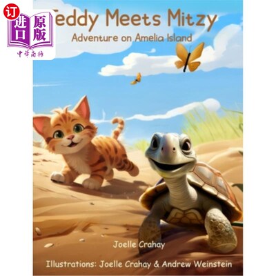 海外直订Teddy Meets Mitzy Adventure on Amelia Island 泰迪遇见米齐冒险在阿米莉亚岛