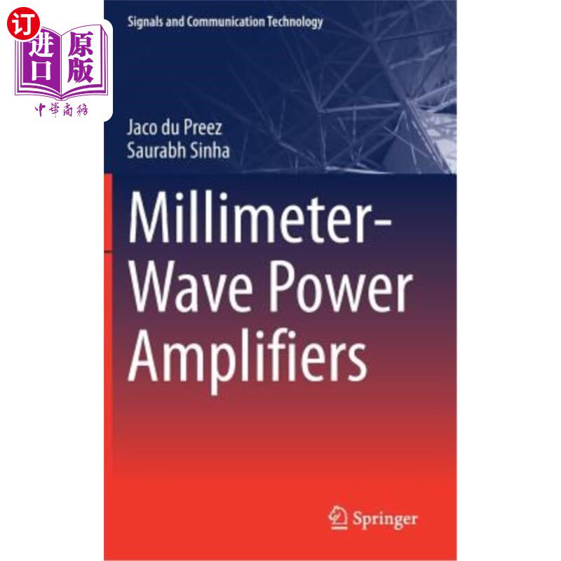 海外直订Millimeter-Wave Power Amplifiers 毫米波功率放大器