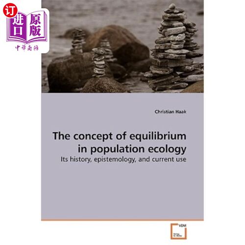 海外直订The concept of equilibrium in population ecology 种群生态学中平衡的概念