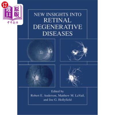 海外直订医药图书New Insights Into Retinal Degenerative Diseases 视网膜退行性疾病的新认识