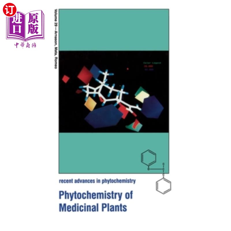 海外直订Phytochemistry of Medicinal Plants 药用植物的植物化学