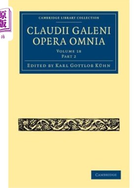 海外直订医药图书Claudii Galeni Opera Omnia 克劳迪加莱尼歌剧院