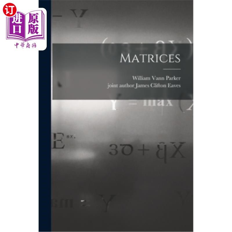 海外直订Matrices 矩阵