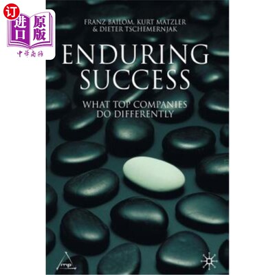 海外直订Enduring Success: What Top Companies Do Differently 持久的成功:顶尖公司的不同之处