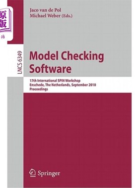 海外直订Model Checking Software: 17th International SPIN Workshop, Enschede, the Netherl 模型检查软件：201