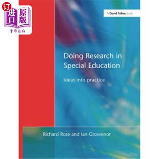 海外直订Doing Research in Special Education “特殊教育研究”