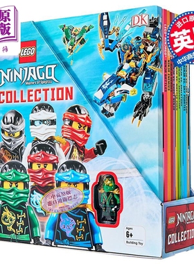 预售 Lego Ninjago Masters of Spinjitzu Collection 10 books 乐高忍者人物设定全解10册 英文原版进口故事图画书【中商原版】