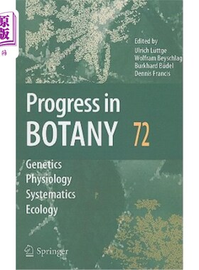 海外直订Progress in Botany 72 植物学进展72