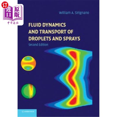 海外直订Fluid Dynamics and Transport of Droplets and Sprays 液滴和喷雾的流体动力学和输运