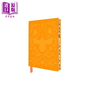 预售 杰德 莫辛斯基 蜜蜂 艺术工匠口袋本 英文原版 Jade Mosinski Bee Artisan Art Pocket Notebook Flame Tree【中商原版】